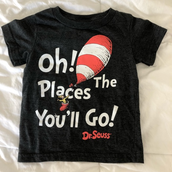 Dr. Seuss Other - 🌀 2 for $10 Dr. Seuss saying t-shirt in dark gray